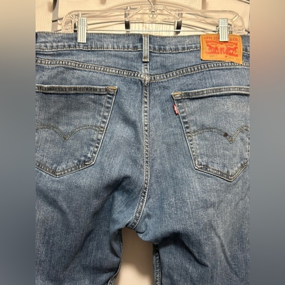 Levi’s Regular Fit 505 36x30 Men’s Blue Jeans 36 straight leg - Picture 4 of 16